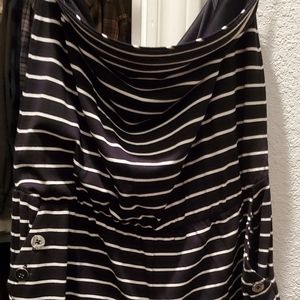 *WHITE HOUSE/BLACK MARKET* Strapless shorts one piece